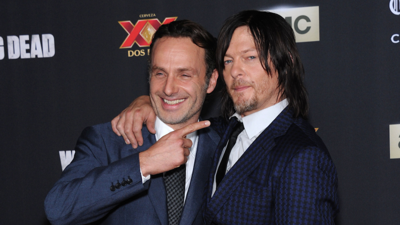 Andrew Lincoln Et Norman Reedus Ont Fait Un Pacte Pour Quitter The Walking Dead Ensemble